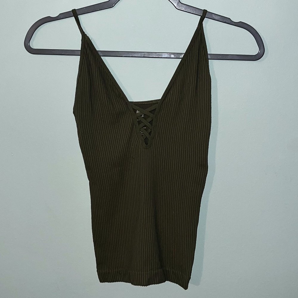 Green Free People Top